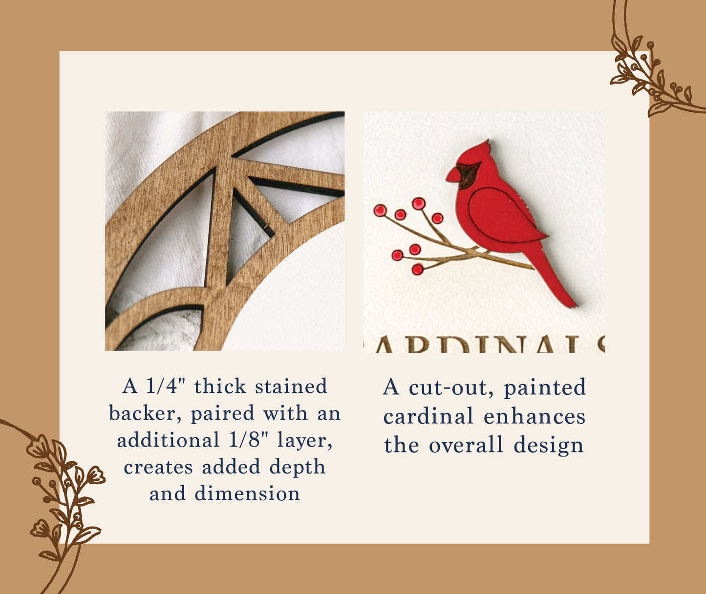 Cardinal Sympathy Gift - Cardinals Appear When Loved Ones Are Near