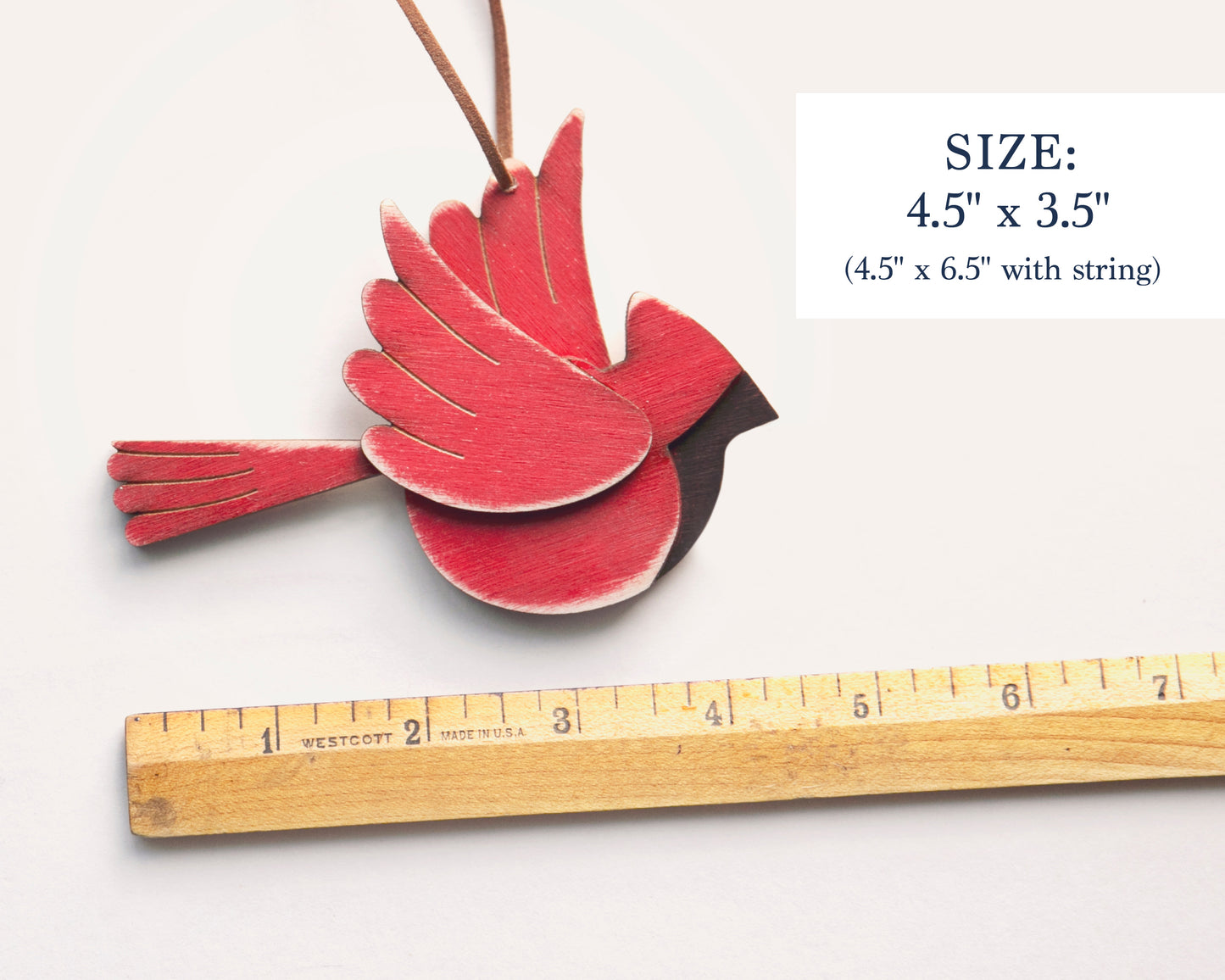 Personalized Cardinal Ornament