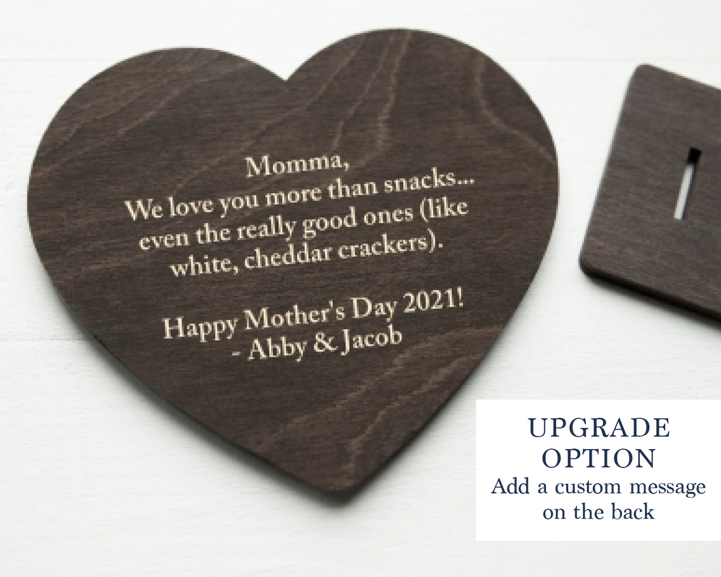 Puzzle Piece Sign (Small) - Mom, You Are the Piece That Holds us Together