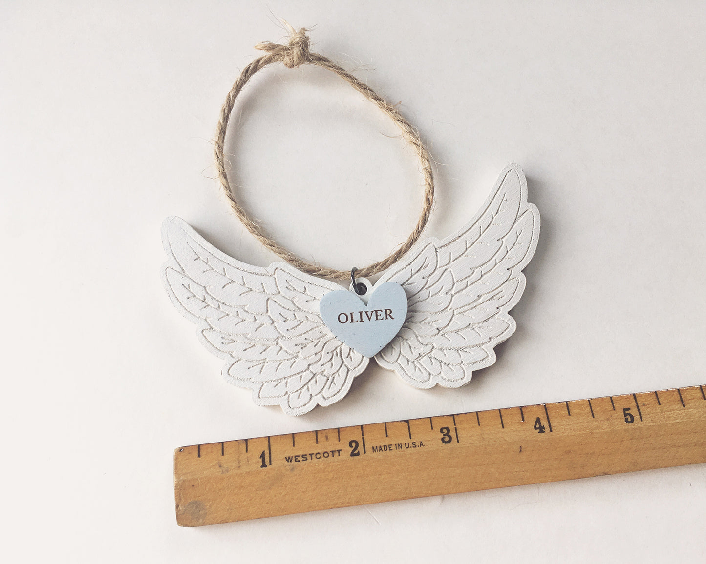 Personalized Angel Wing Ornament