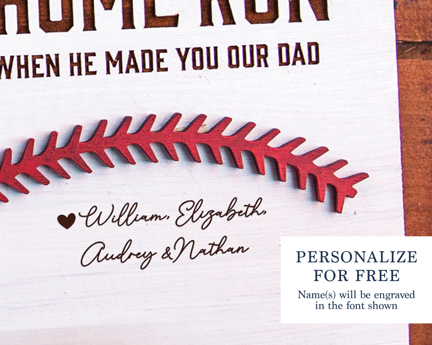 Personalized Father's Day Picture Frame