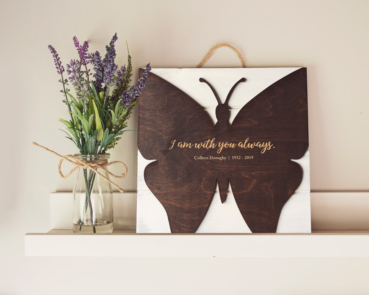 "I Am Always With You" Butterfly Bereavement Gift