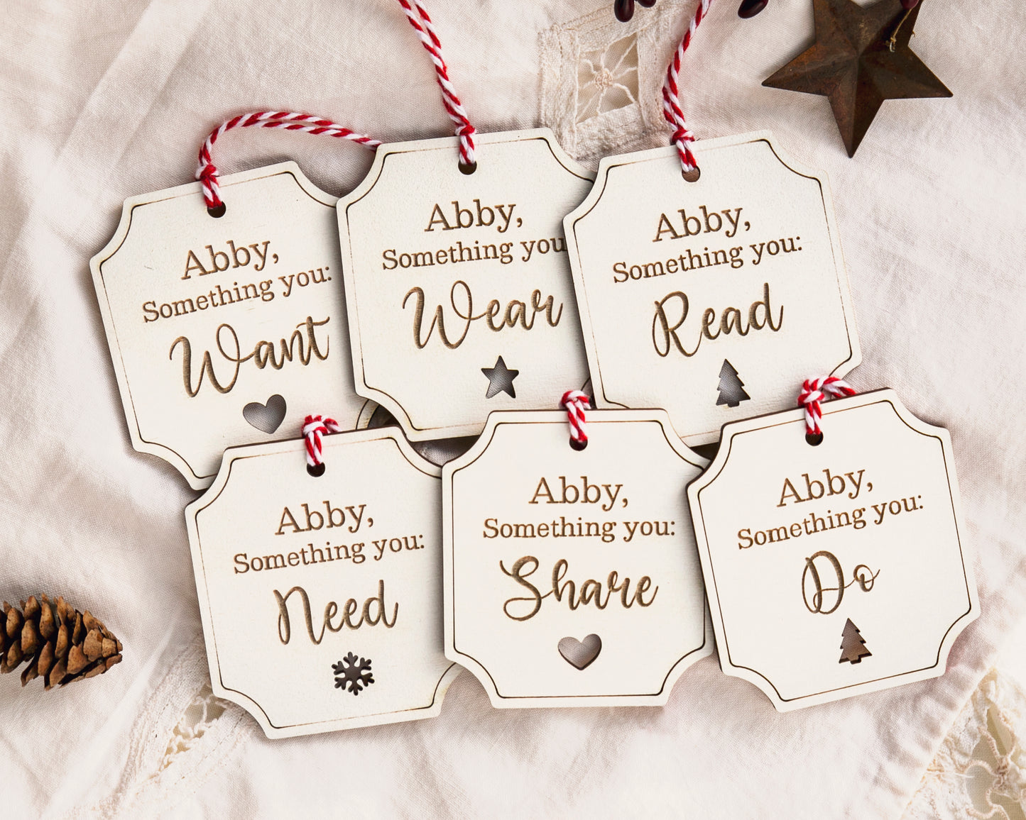 To From Name Gift Tags - Joy Creative Shop