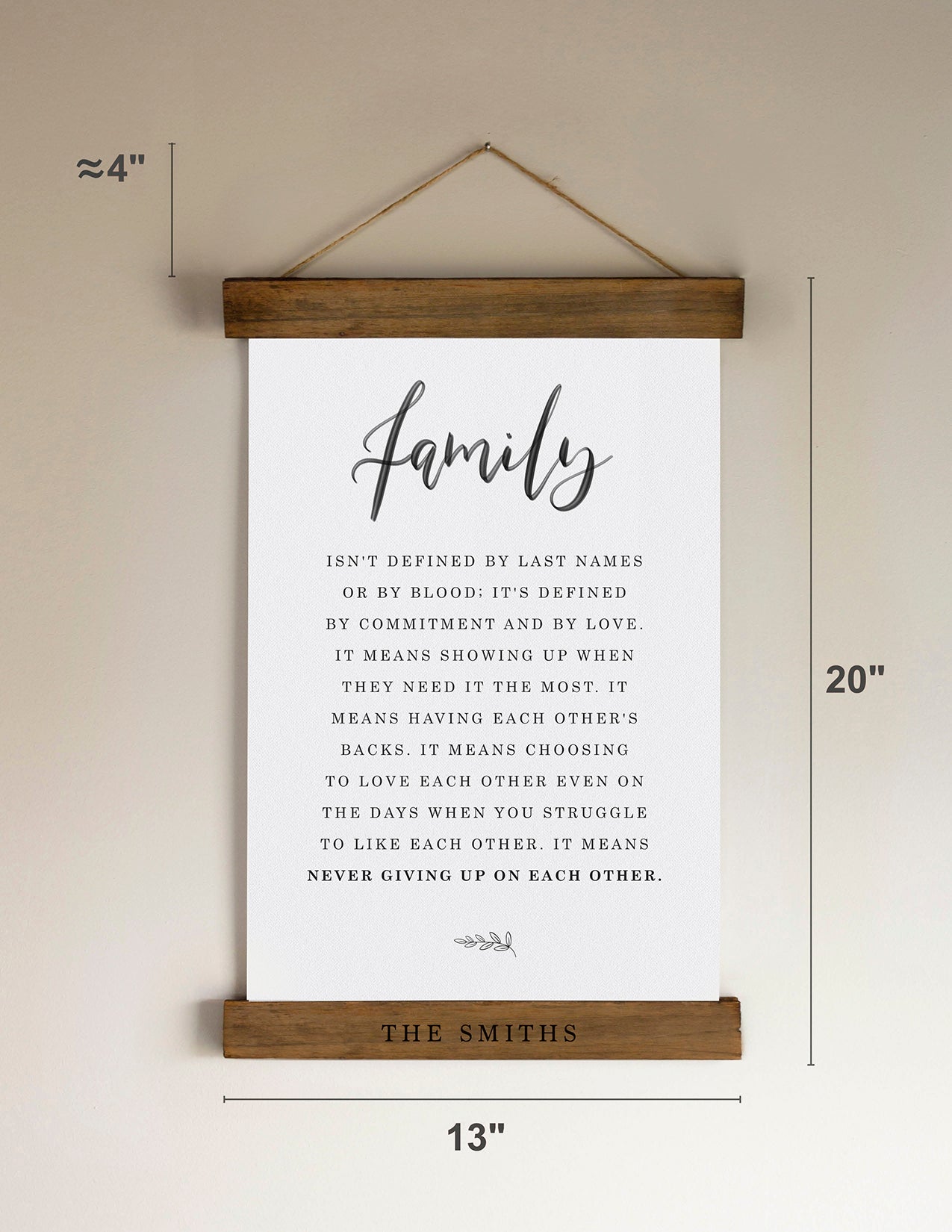 Definition of Family Sign for Adoption Blended House